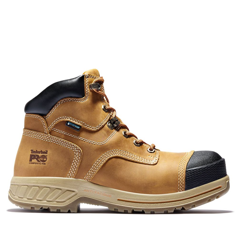 Botas de Trabajo Timberland Hombre Pro® Endurance Hd 6" Comp Toe Marrones/Negras - Chile HBD-139542